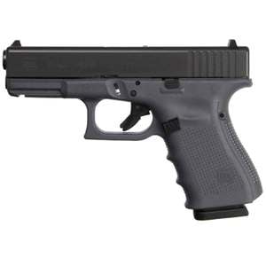 Glock 19 Gen4 9mm Luger 4.02in Gray/Black Pistol - 10+1 Rounds