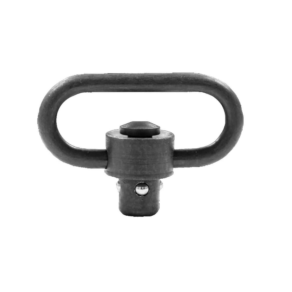 GrovTec US Inc Heavy Duty Steel Push Button Swivel - Black - Black 1 ...