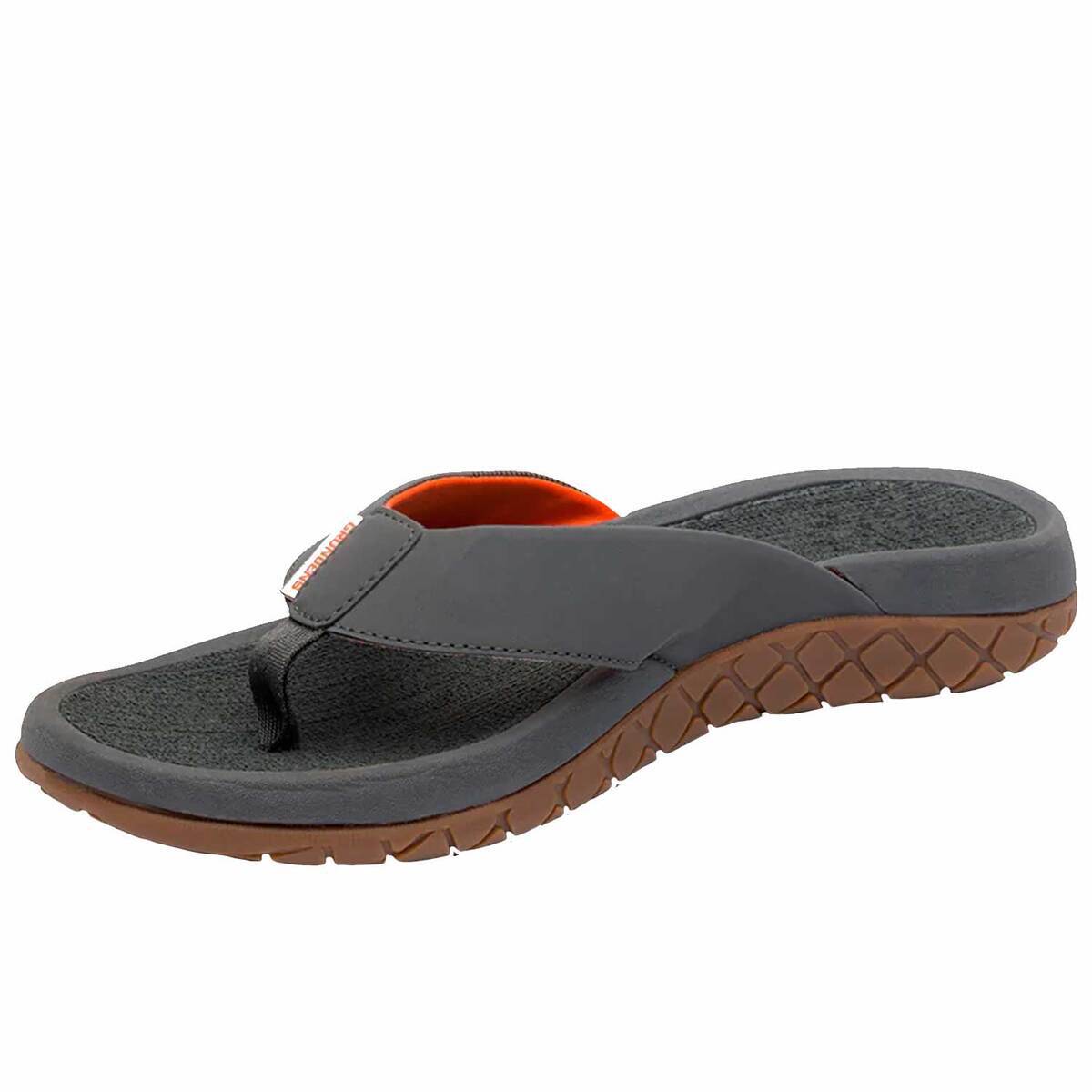 Grundens Men's Fishfinder Flip Flops - Anchor - Size 10 - Anchor 10 ...