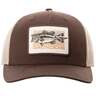 Grundens Off To The Races Trucker Hat - Brown/Khaki - One Size Fits Most - Brown/Khaki One Size Fits Most