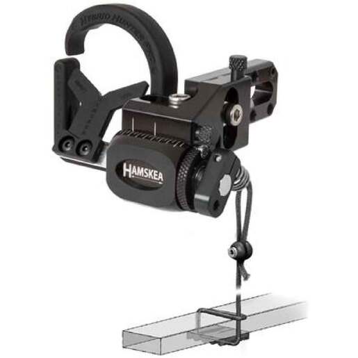 Hamskea Hybrid Hunter Pro Micro Tune String Driven Arrow Rest – Black – Black