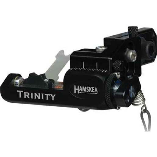 Hamskea Trinity Target Micro Tune String Driven Arrow Rest – Black – Black