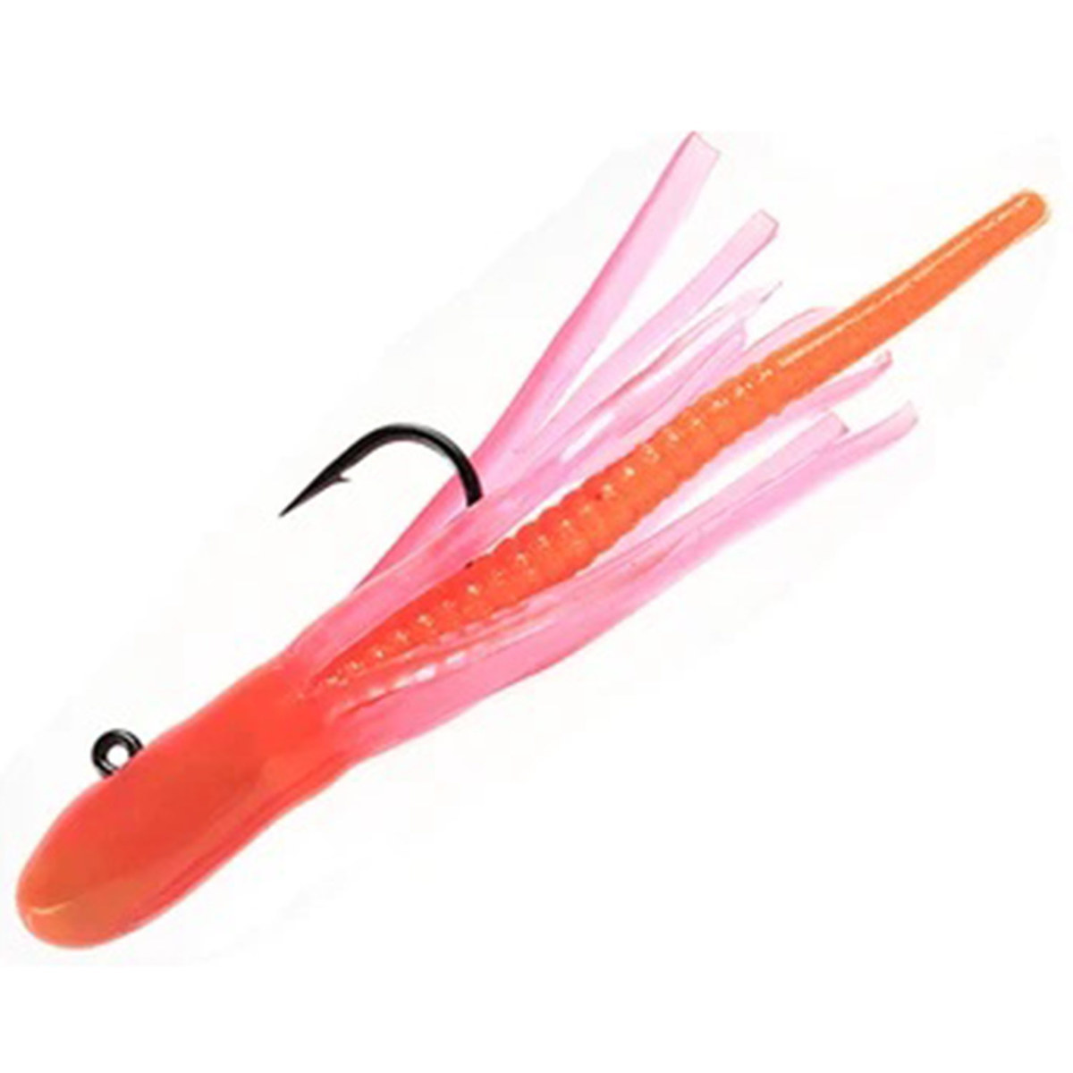 Hawken Fishing Trout Trap Stinger Tube Bait Firetail Orange, 1/32oz