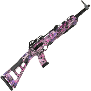 Hi-Point 4595TS Carbine 45 Auto (ACP) 17.5in Pink Country Girl Camo Semi Automatic Rifle - 9+1 Rounds