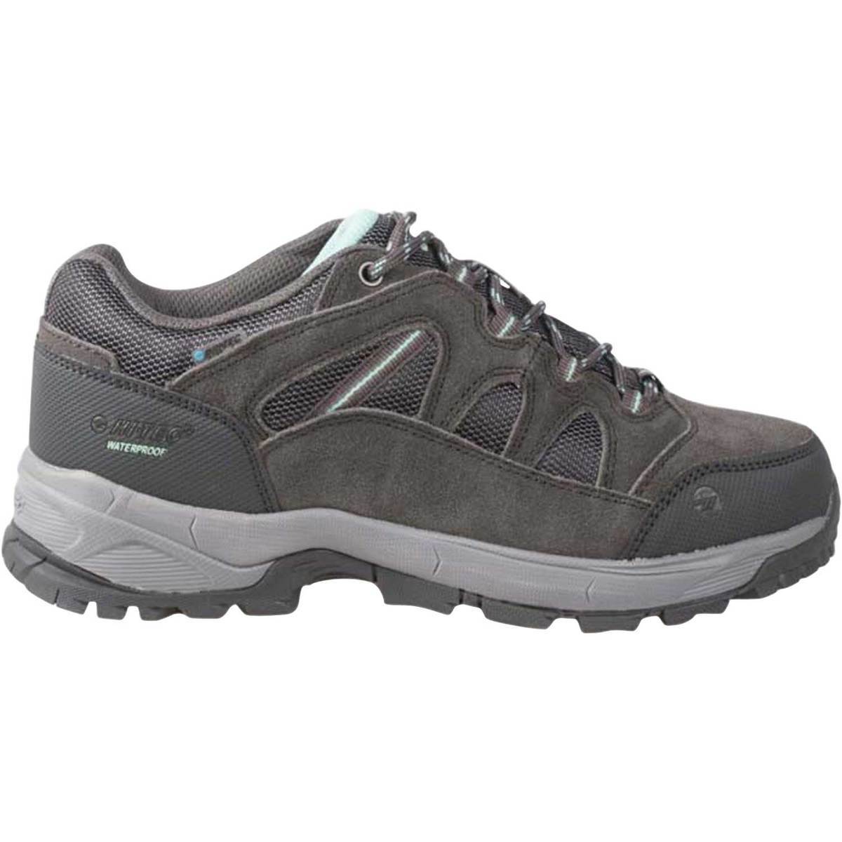 Hi-Tec Women's Wasatch Waterproof Low Hiking Shoes - Charcoal - Size 6 ...