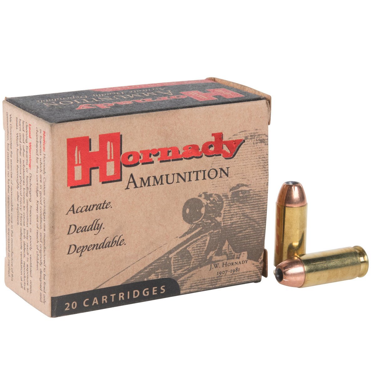 Hornady Custom 10mm Auto 180gr XTP Handgun Ammo - 20 Rounds