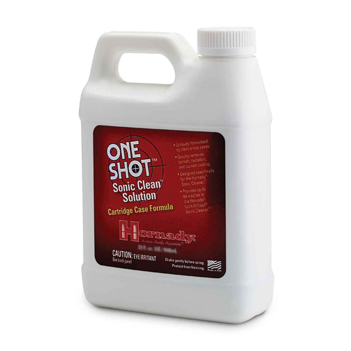 Hornady One Shot Sonic Clean Cartridge Case Solution 1 Gallon Sportsman's Warehouse