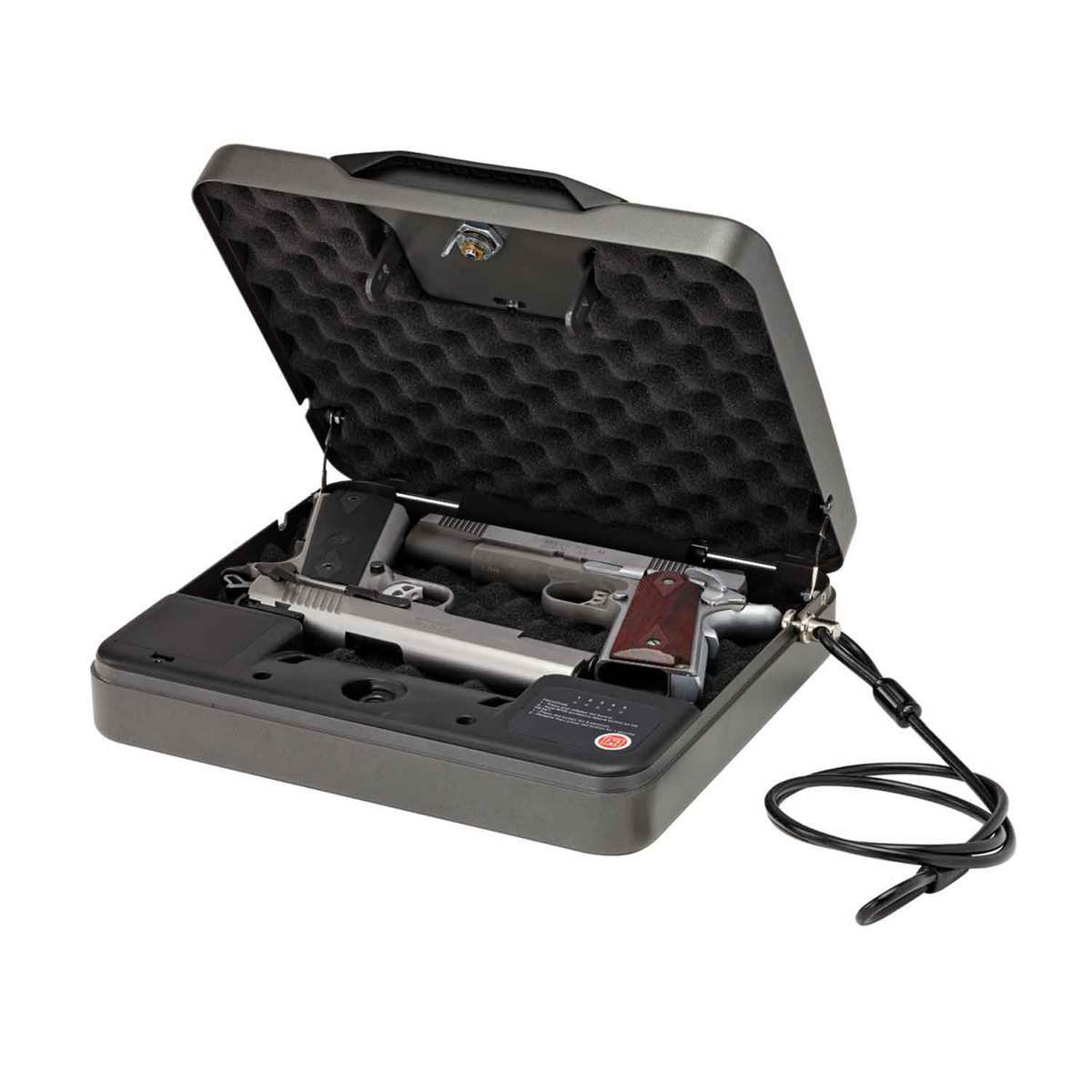 Hornady Rapid Safe 4800kp 1 Gun Pistol Safe Black Sportsmans Warehouse 5108