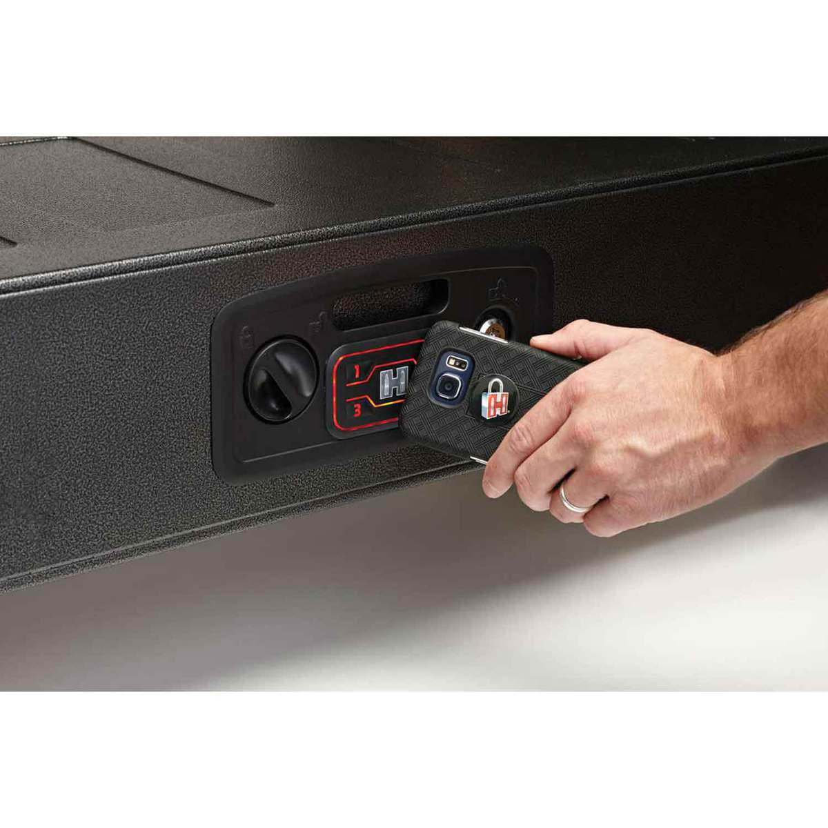 Hornady Rapid Safe Ar Gunlocker Electronic Gun Safe Black Sportsmans Warehouse 7747