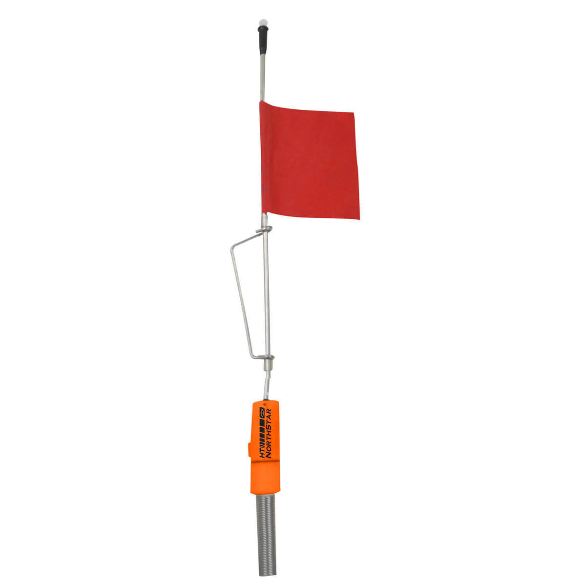 VGEBY Ice Fishing Tip Up, Metal Pole Orange Flag Angler Tackle Accessory  Tip Up Flag Replacement Ice Fishing Flag Marker Rod Ice Fishing Tip Up Tip  Up