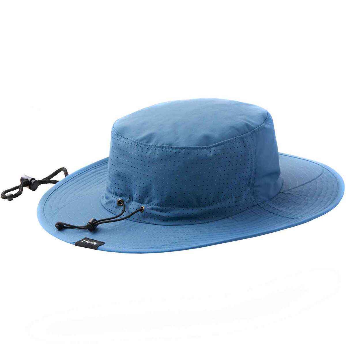 Huk Men's Boonie Sun Hat - Titanium Blue - Titanium Blue One Size Fits ...