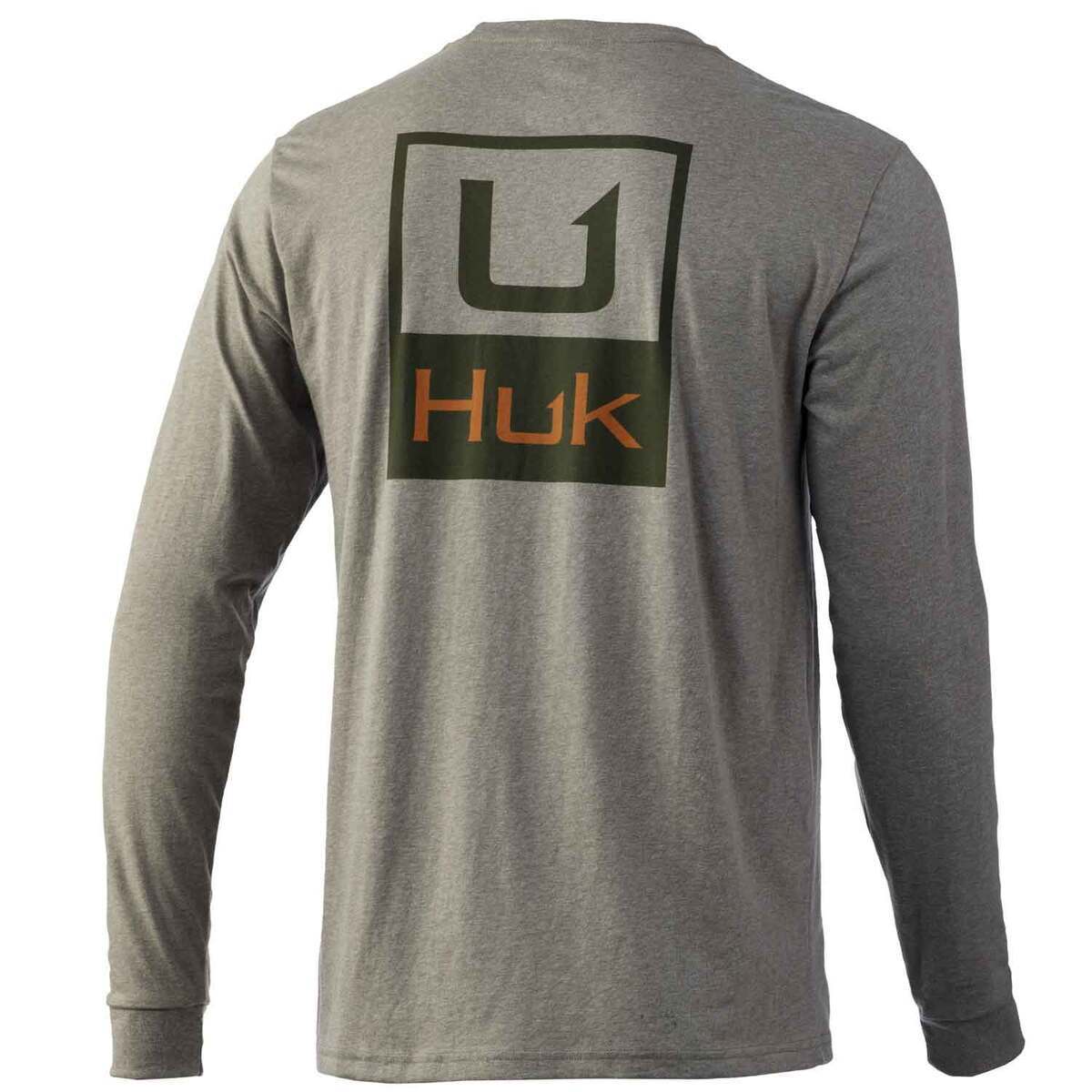Huk Performance Fishing Kryptek Long Sleeve Shirt Mens Small Loki Polyester  UPF