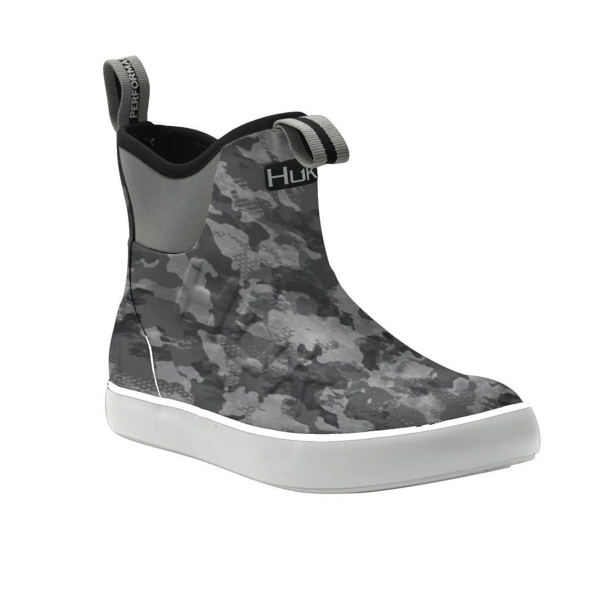 Huk Men's Camo Rogue Wave Pull On Fishing Boots - Refraction Storm ...