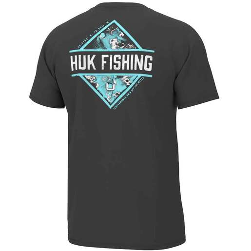 Huk Men's Kona Short Sleeve Fishing Shirt - Quiet Harbor - 3XL