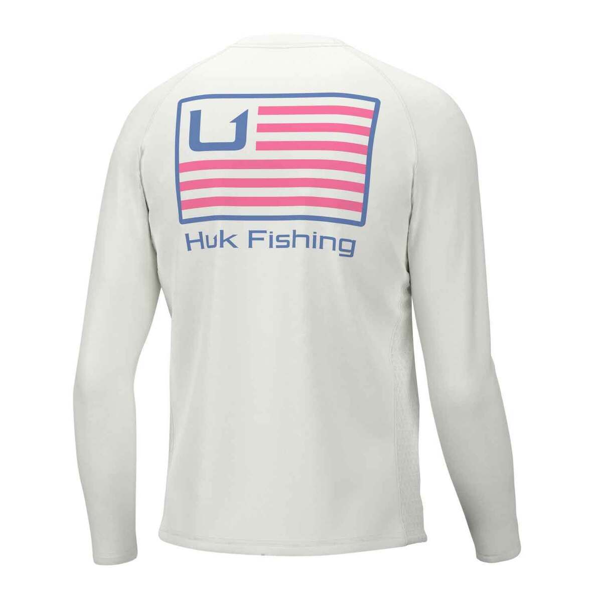 Huk Fishing American Huk T-Shirt for Men in Blue