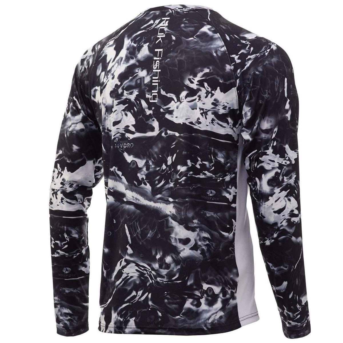 Huk Men's Mossy Oak Pursuit Long Sleeve Shirt - Mossy Oak Hydro ...