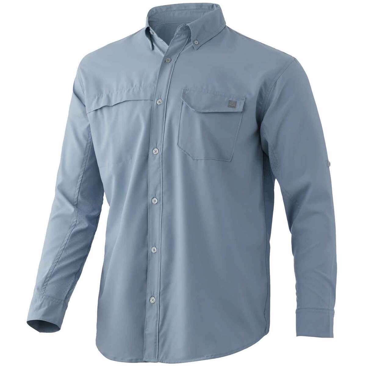 Huk Men's Tide Point Long Sleeve Fishing Shirt | Sportsman's Warehouse