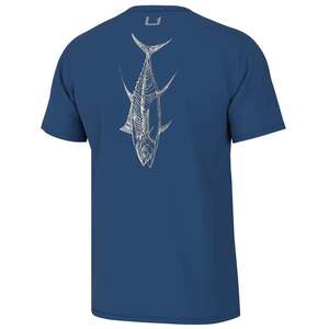 Huk Men's Tuna Sketch Short Sleeve Fishing Shirt