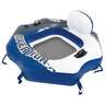 Intex River Run Connect 1 Person Inflatable Floating Lake Lounge - Blue 51in x 49.5in