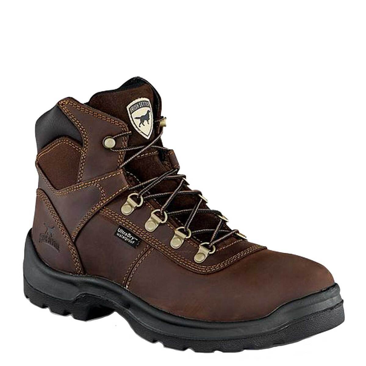 Irish Setter Men's Ely Steel Toe Waterproof 6in Work Boots | Sportsman ...