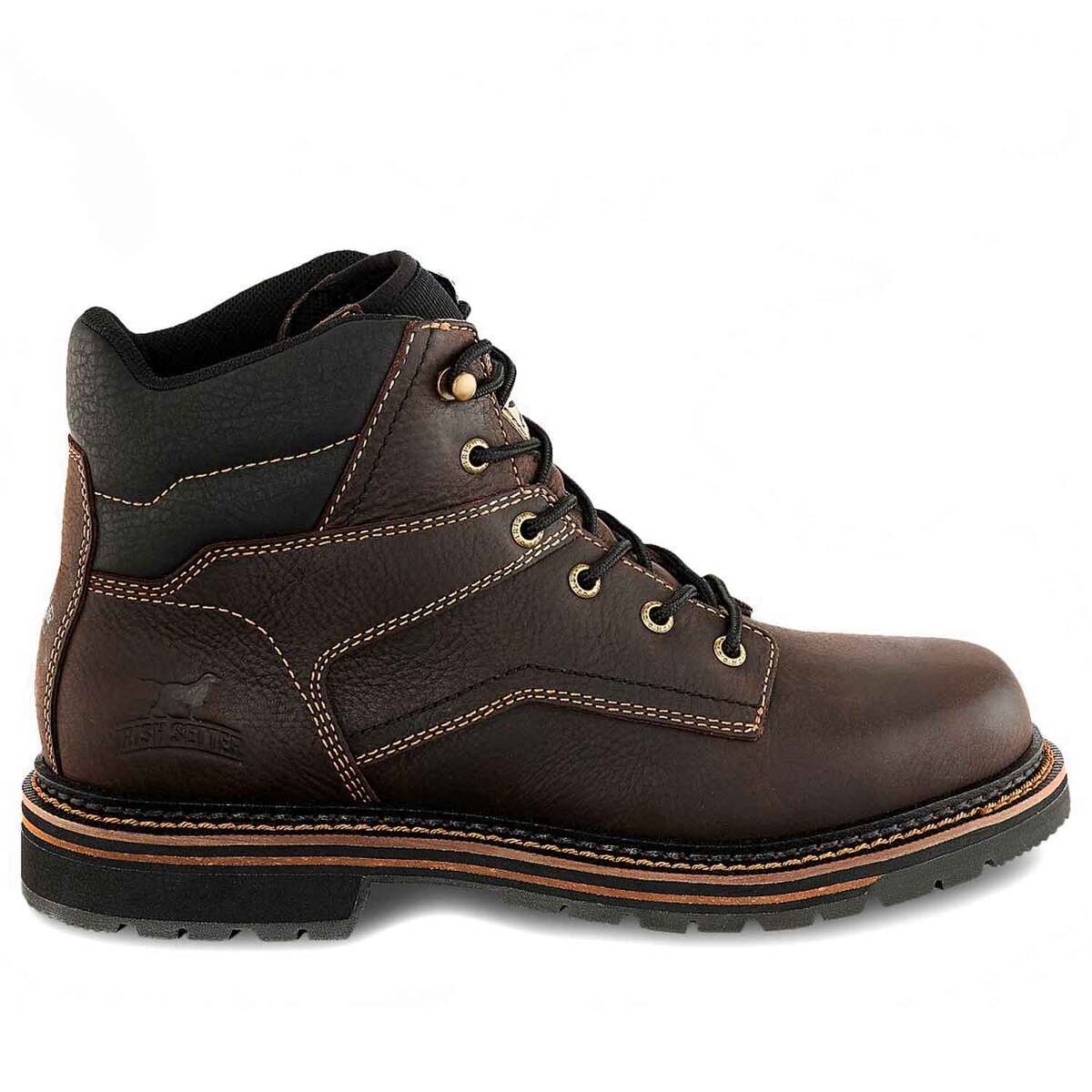 Irish Setter Men's Kittson Soft Toe Work Boots - Brown - Size 11 EE ...