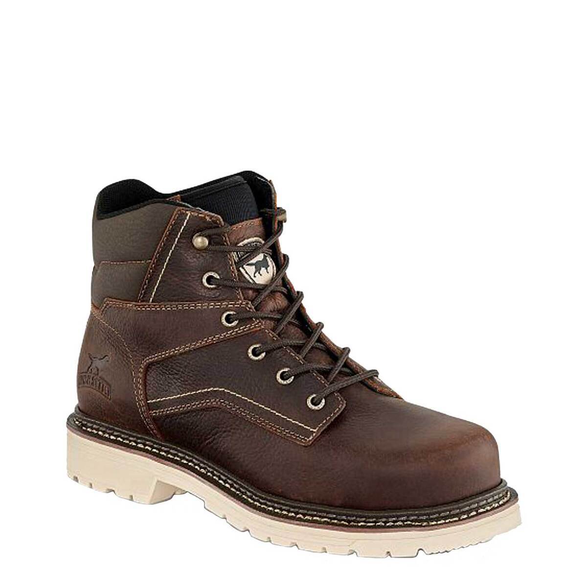 Irish Setter Men's Kittson Steel Toe 6in Work Boots - Brown - Size 10 D ...