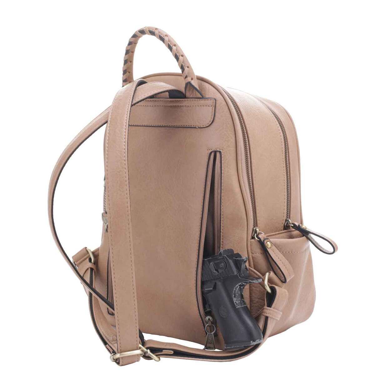 Jessie & James Madison Concealed Carry Backpack Purse - Taupe ...