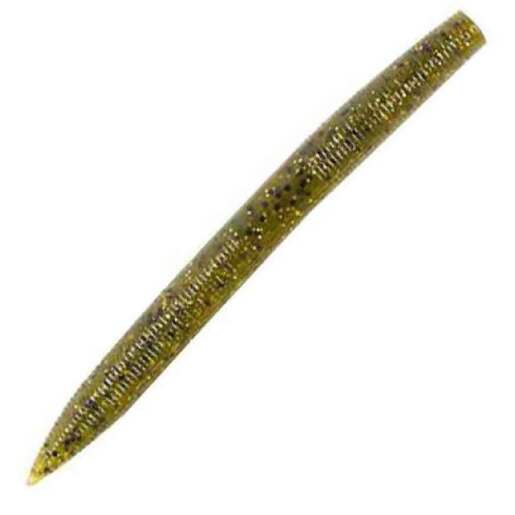 Anglers Choice Spear Tail Worm BLACK/CHARTREUSE FLAKE