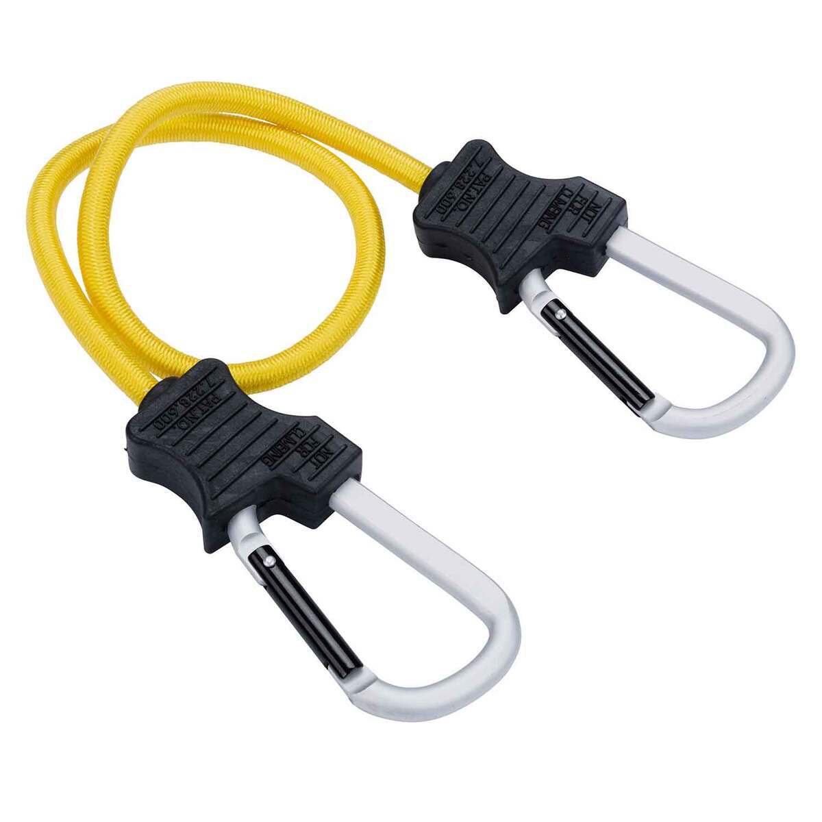 Keeper - 48” Carabiner Bungee Cord, 2 Pack - UV and Weather-Resistant