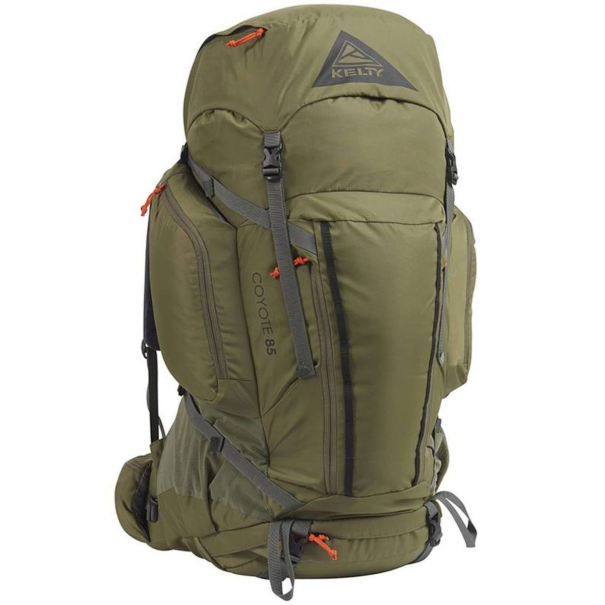 Kelty Coyote 85 Liter Backpacking Pack - Burnt Olive | Sportsman's ...