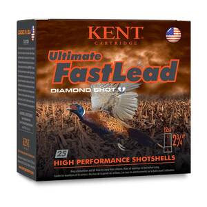 Kent Cartridge Ultimate Fast Lead 12 Gauge 2-3/4in #7.5