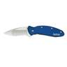 Kershaw Scallion 2.4 inch Folding Knife - Blue - Blue