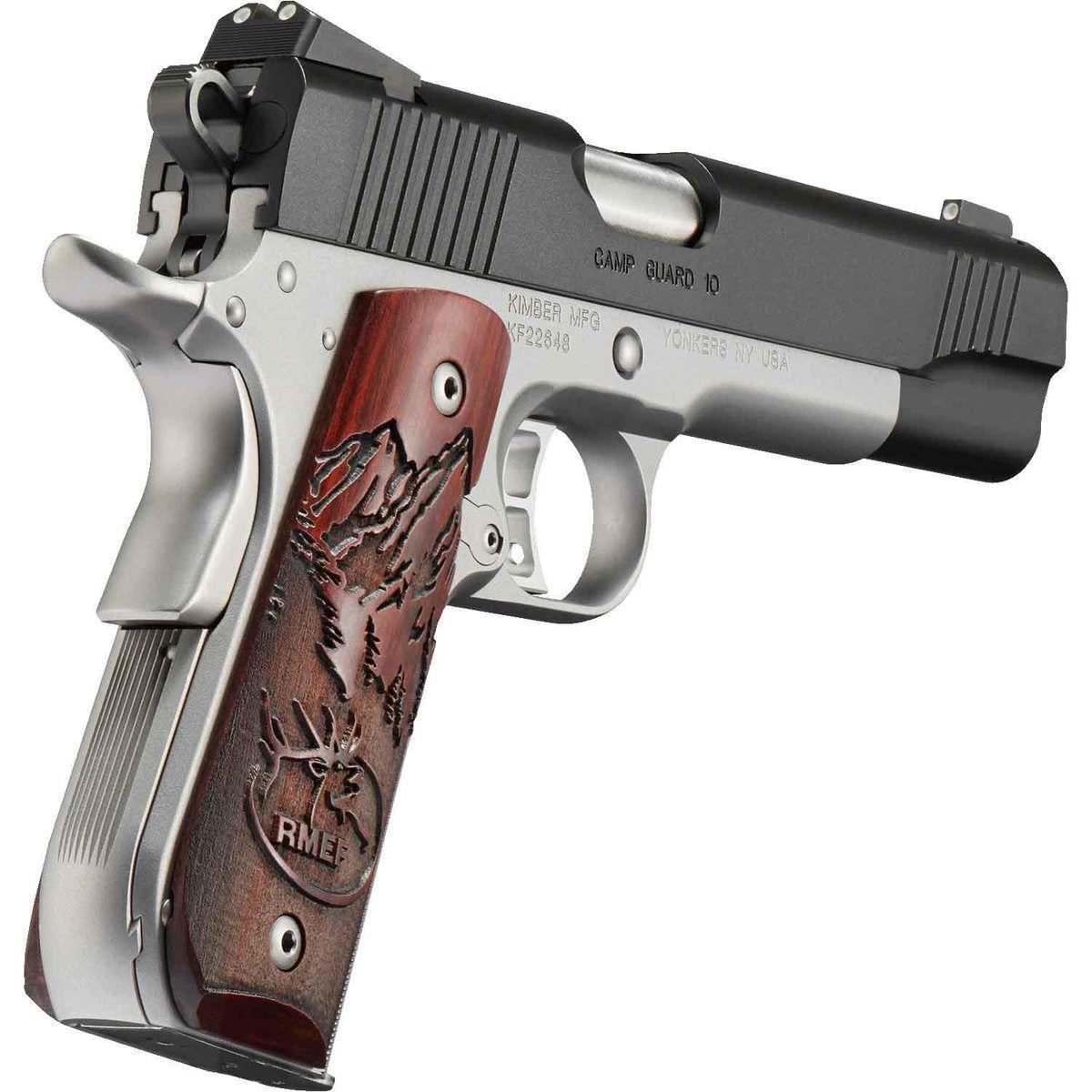 Kimber Camp Guard 10mm Auto 5in Stainless/Black Pistol 8+1 Rounds