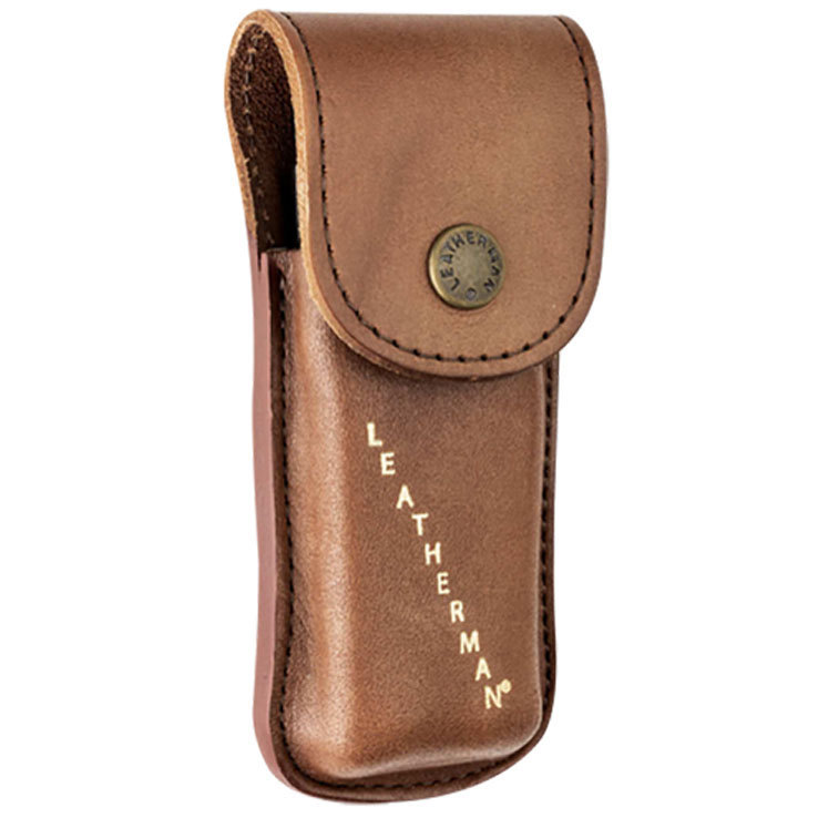 Medium Brown Leather Sheath for 4 Inch Knives From Our Store