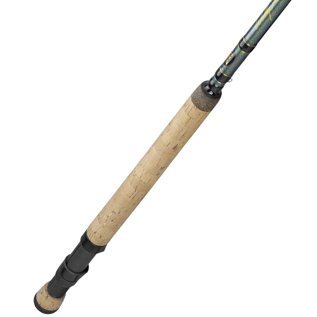 2 Set Replacement Long Handle Soft Rod Cork Grip Fishing Rod Handle + Reel  Seat Repair Tackle