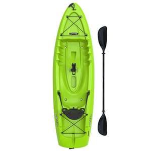 Lifetime Hydros Angler 85 Sit-On-Top Kayak with Paddle - 8.5ft Lime