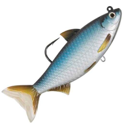 5 Inch Zman HerculeZ Soft Swimbait Fishing Lure - Shiner