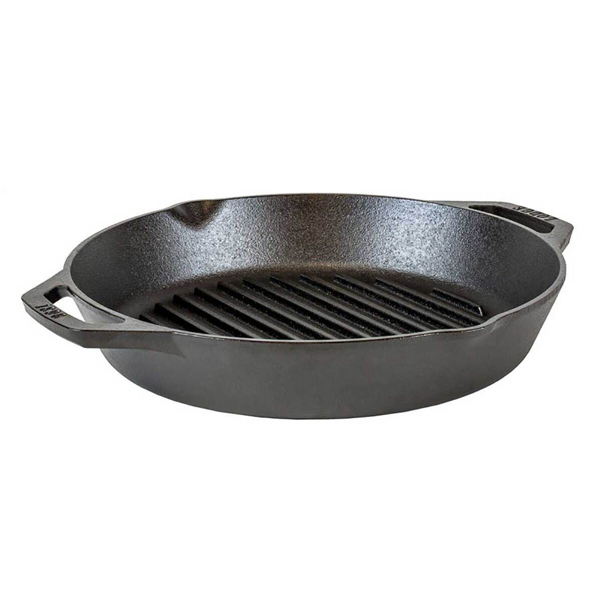 Lodge Wildlife Series Square Cast Iron 10.5 inch Fish Grill Pan