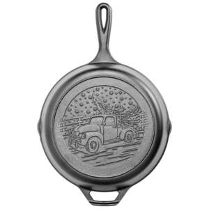 6.5 inch Lodge Cast Iron Skillet, Home is Where the Boat Is