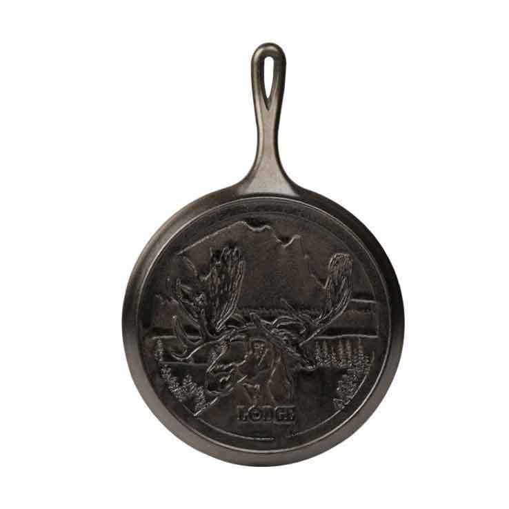 Wildlife Series- 12 Inch Cast Iron Skillet with Bear Scene by Lodge