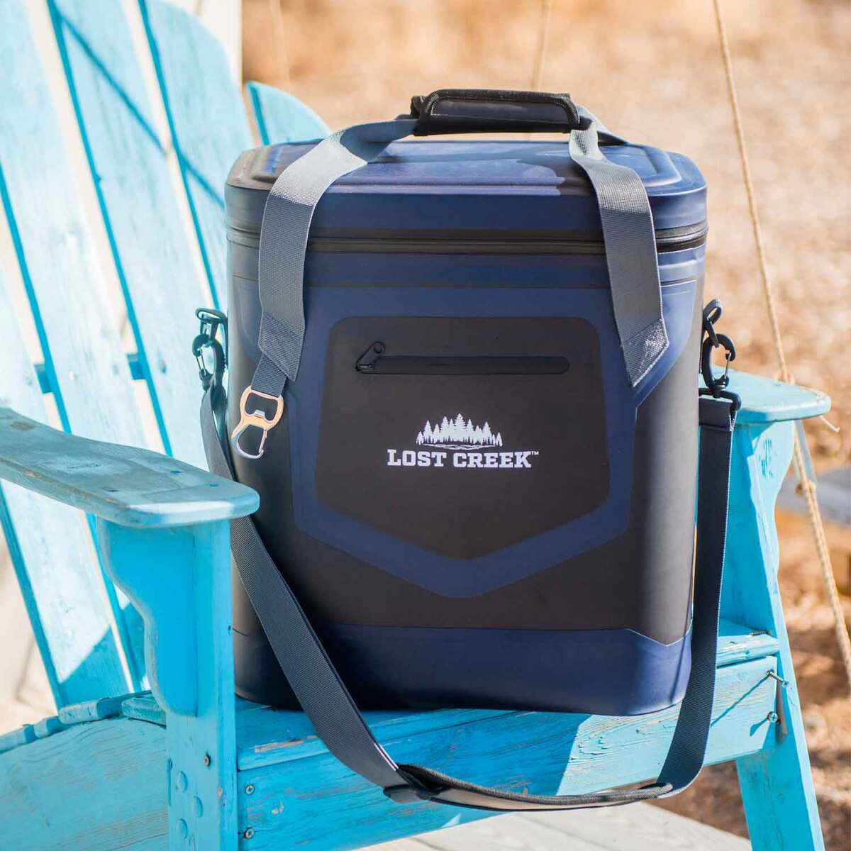 Lost Creek 36 Can Soft Cooler - Navy Blue | Sportsman's Warehouse