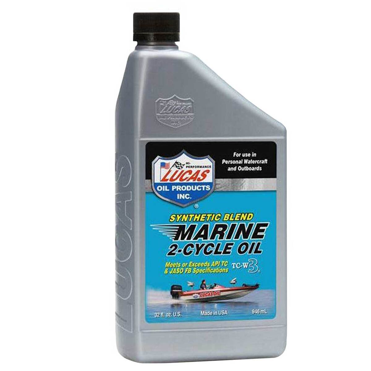 Lucas Oil Synthetic Blend 2-Cycle Marine Oil