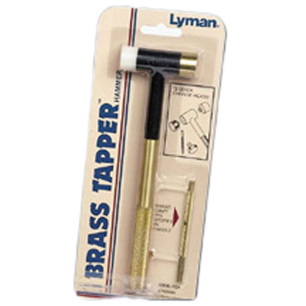Lyman Tapper Hammer Interchangeable Brass, Nylon, Steel Heads Punch