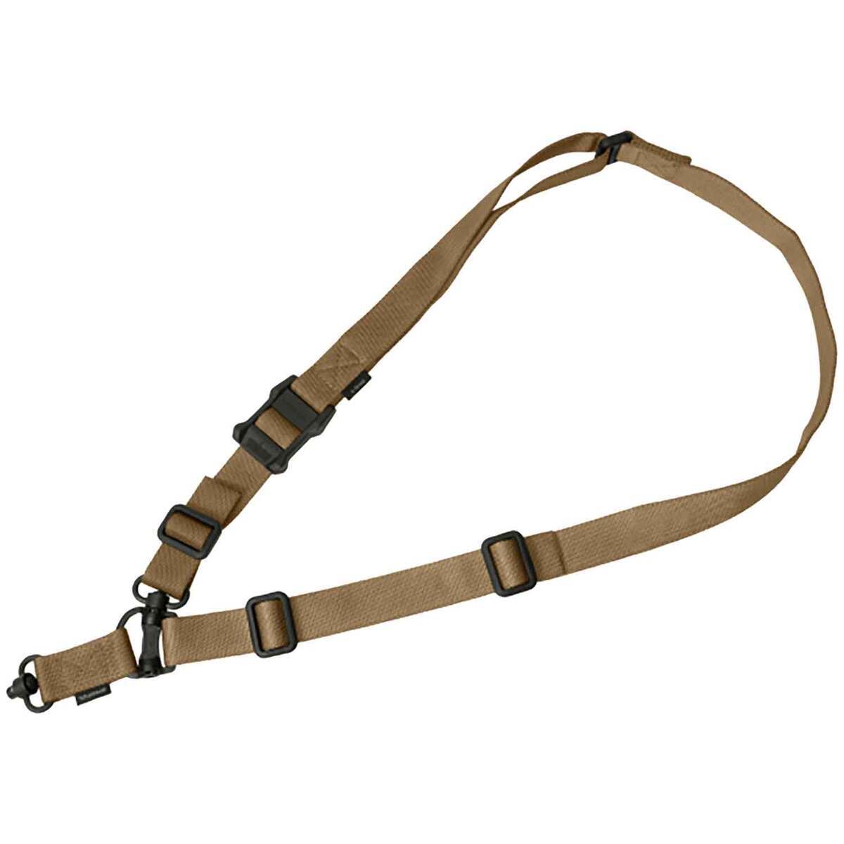 2 Canvas Rifle Sling in Sand & Mid Tan