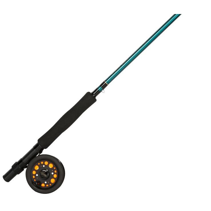 COMPLETE FLY FISHING Kit, 8-ft Shakespeare Rod, Includes Bait
