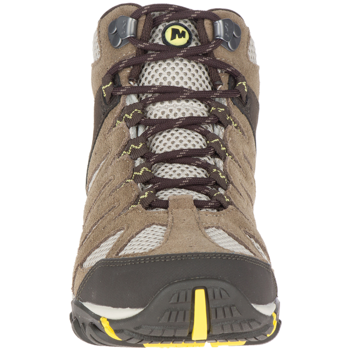 Merrell Women's Accentor 2 Waterproof Mid Hiking Boots - Brindle - Size ...