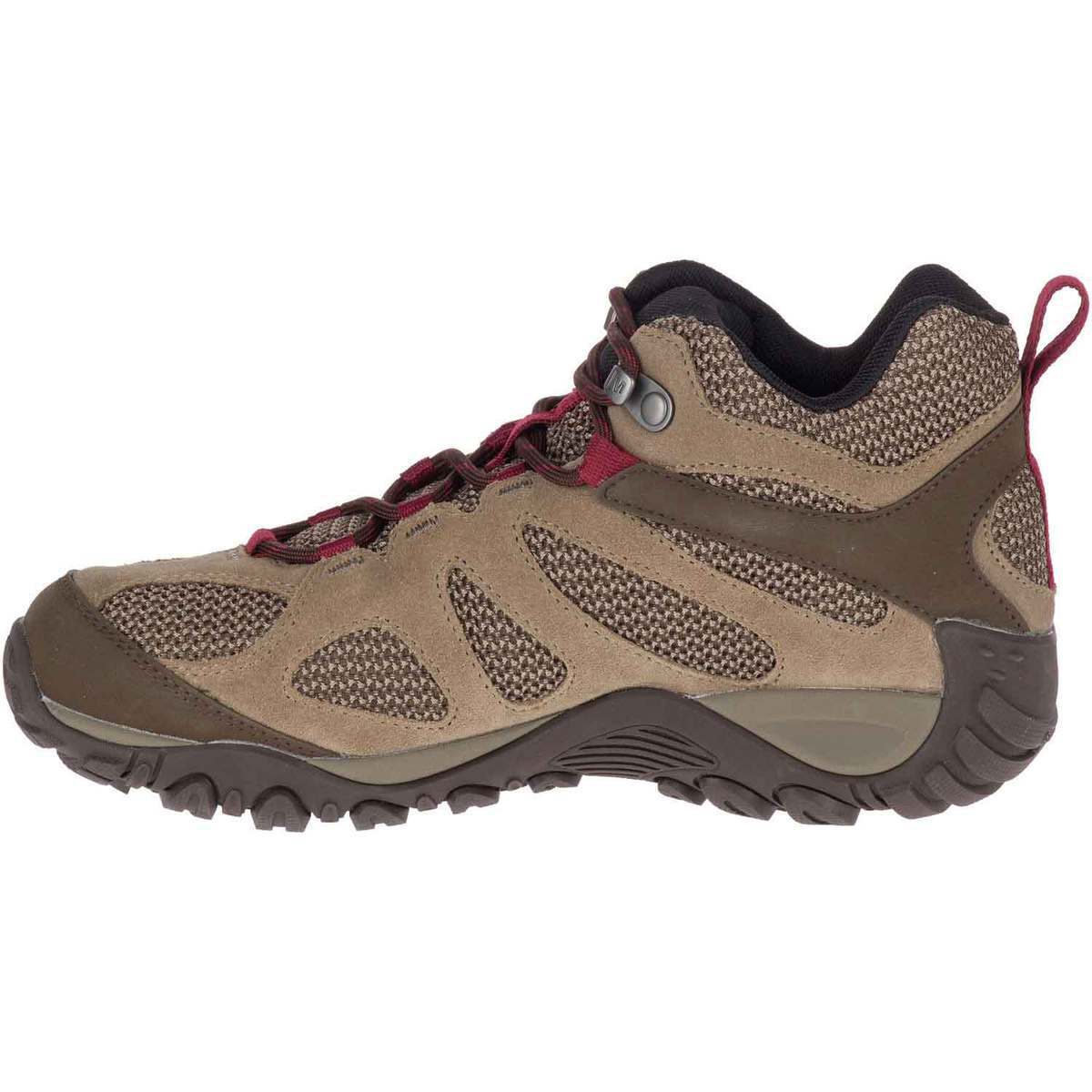 Merrell Women's Yokota Waterproof Mid Hiking Boots - Brindle - Size 7.5 ...