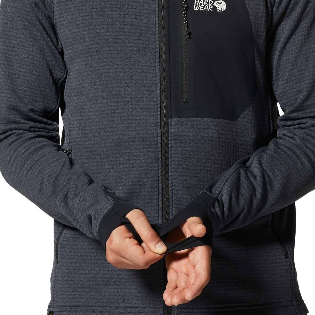 Mountain Hardwear Men's Polartec Power Grid Fleece Jacket | Sportsman's ...