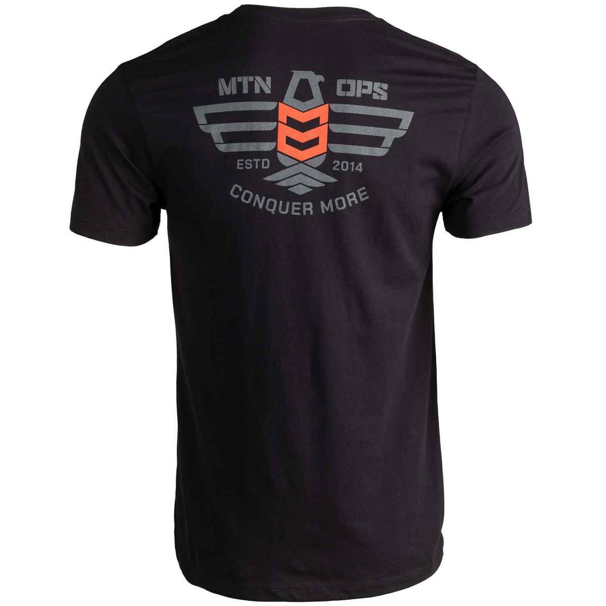 Mtn Ops Ace Short Sleeve T-Shirt in Black | Size 2XL