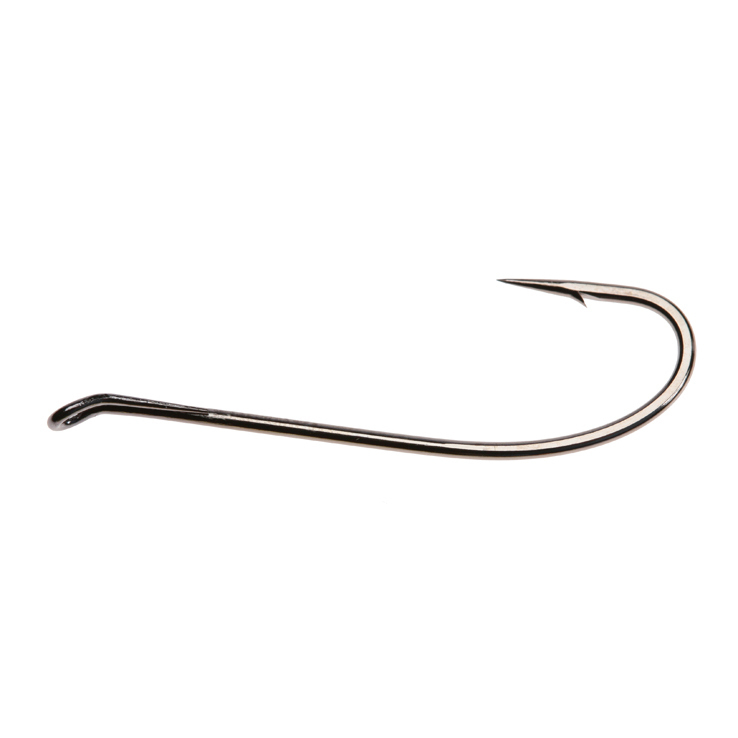 Dr.Fish 100 Pack Aberdeen Hooks Extra Long Shank Hooks Light Wire